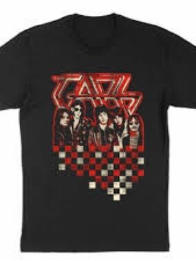 The Cars Band Graphic T-Shirt Size 2XL New 80s